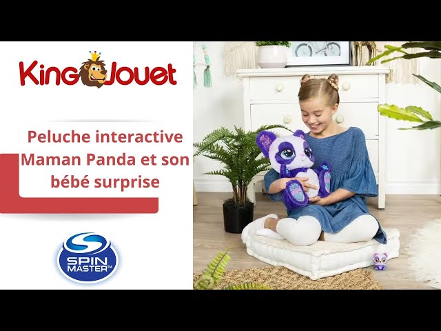 Peek-A-Roo - Maman Panda et son bébé surprise - Peluche interactive -  869283 