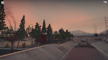 GTA 5 - [ RTX 2060 ] Enhanced And Expanded Realistic Lighting With Remastered Graphics Mod Showcase