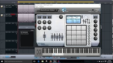 VST DrumMachine in MusicMaker