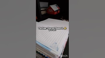 just a normal but unsatisfied journal #shorts #shortvideo