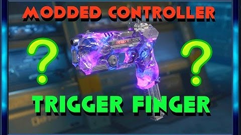 Trigger Finger or Modded Controller? You decide.