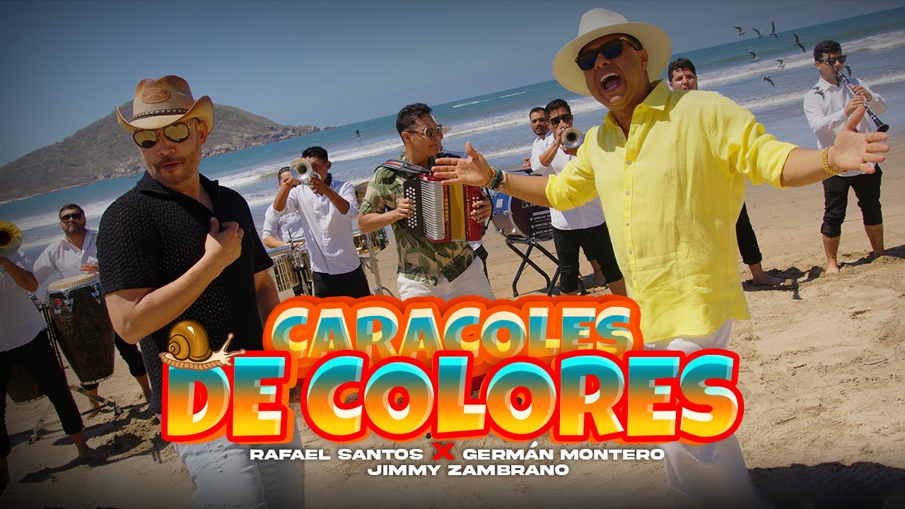 Caracoles De Colores - Rafael Santos Diaz X Germán Montero (Video Oficial)