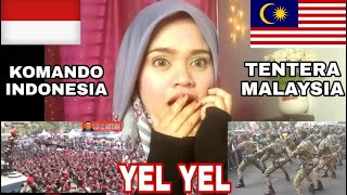 YEL YEL KOMANDO INDONESIA v TENTERA MALAYSIA | REACTION
