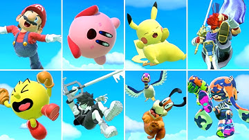 Super Smash Bros. Ultimate - All Characters Star KO Animations (DLC Included)