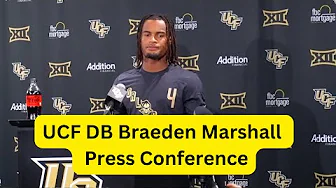 Braeden Marshall Press Conference After Win vs New Hampshire in 2024 Season Opener thumbnail