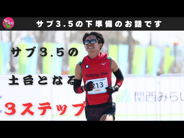 3 steps to build a foundation for a sub-3.5 - YouTube