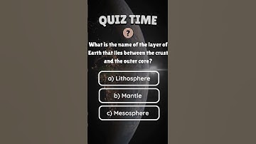 Earth Layers Quiz: How well do you know the planet you live on?