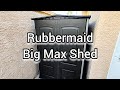 Rubbermaid Big Max Storage Shed - Customer Review