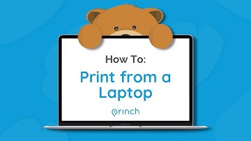 Princh - How To Print From a Laptop💻