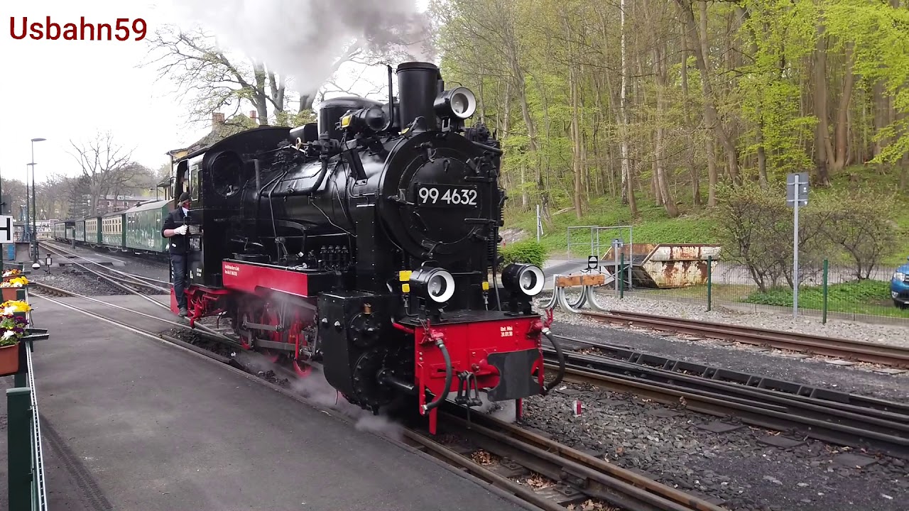 Insel Rügen, "Rasender Roland" am 28.04.19