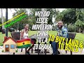 Why Did Leslie Move From China to L.A. To Ghana To Purchase Land & To Build?