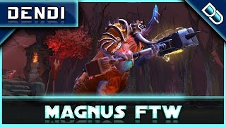 Dendi VOD ✪ MAGNUS FTW ✪ DOTA2 screenshot 5
