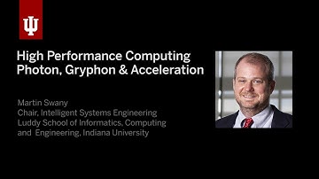 High performance computing: Photon, Gryphon and Acceleration