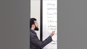 Class 10 - Biology - Chapter 16 - Lecture 15 Exercise MCQs - Allied Schools