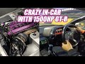 The craziest gtr incar footage  1500hp with nitrous and sequential dthwsh
