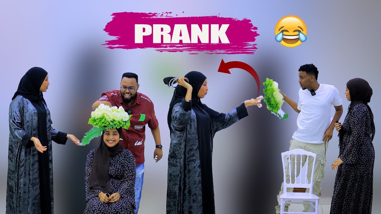 CAAISHA OO AAN U TASHANAY KUNA SAMEENAY PRANK INABA AAN CAADI AHEYN