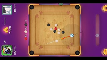 Online carrom board ||  carrom pool gameplay || कैरम बोर्ड गेम डाउनलोड || carrom disk android game