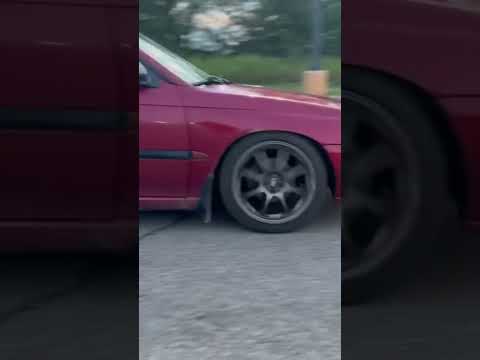 Slammed 1995 Subaru Legacy Wagon Drift Car Shorts