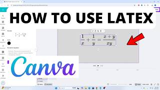 How to Use LaTeX in Canva to Add Math Equations screenshot 5