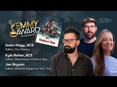Widow’s Bay Editorial Team Kyle Reiter ACE, Isaac Hagy ACE and Jen Bryson — Avid 2026 Emmy Spotlight