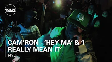 Cam'ron - 'Hey Ma' & 'I Really Mean It' Boiler Room NYC DJ Set / W Hotel Times Square #WDND