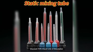 50pcs MB Static Mixing Nozzles 1:1 Epoxy Adhesive Mixing Nozzles Cartridge Static Mixer AB Glue Mixi