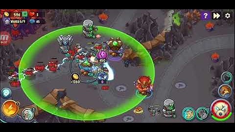 King Of Defense Battle Frontier - World 2 Stage 45 - Hell