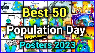 World Population Day drawing, world population day poster, Janasankhya Dina Poster malayalam