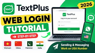 Information How to Login to TextPlus on Web | TextPlus Web Login Tutorial 2026 Guide
