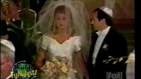 David and Adrienne Vogel Wedding Blooper on The Wo...