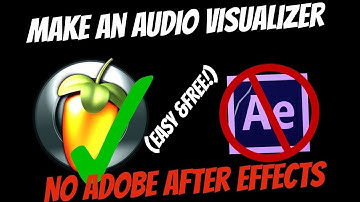 How To Make An Audio Visualizer For Music In FL Studios 12.4!! (No Adobe After Effects, FREE!!)