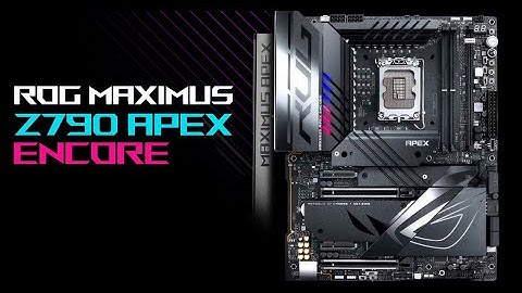 Testing the new Apex Encore + 14900K