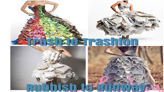 Quarantine Fashion | Upcycled Jewelry | Trashion and Refashion Shows | Wearable Art