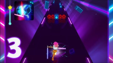 Beat Blader 3D: Dash and Slash - Gameplay Walktrough Part 3 - Faded (Android, iOs)