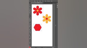 Flower Making using Polygon  (Adobe Illustrator)