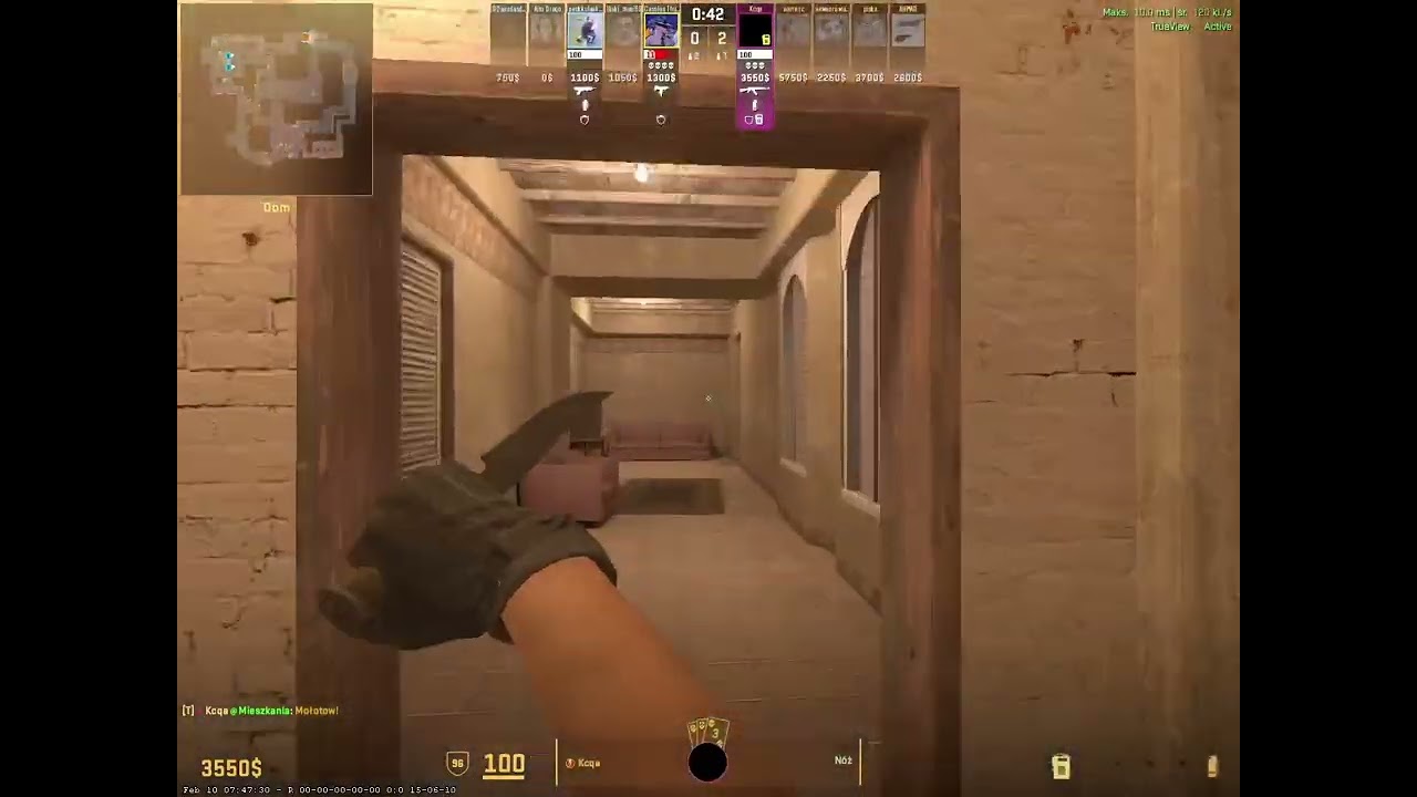 Ak-47 ace - 1 vs 5 clutch