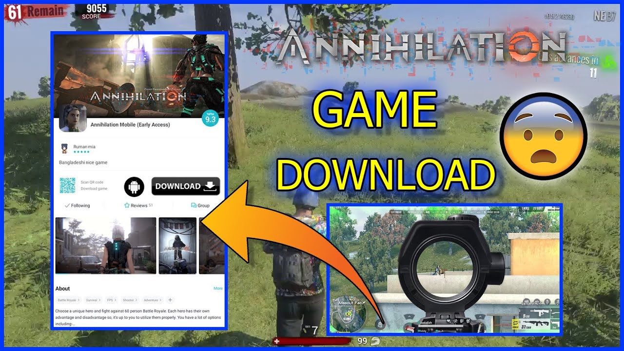 Annihilation গেম বের হয়ে গেলো ? 😱 || Annihilation game download || annihilation