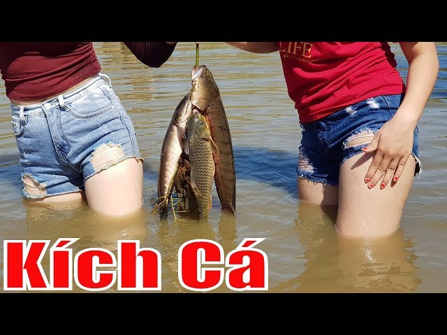 Kích Cá Chép Cùng Gái Xinh ( 18X ) Tập 1 - Tôi Thề Là Chỉ Quay Bắt Cá Thôi  😜- Sơn Dược Vlogs - Youtube