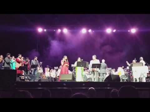 Ilayaraja Toronto April 1, 2018! En Jodi Manja Kuruvi! Mano and Chitra!