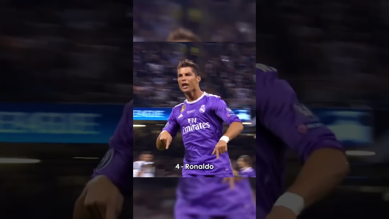 Top 5 UCL Final Goals  #football #edit #soccer