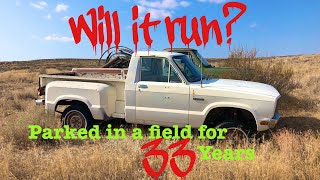 Will this unique 1979 4x4 Ford Courier run and drive again after 33 years?