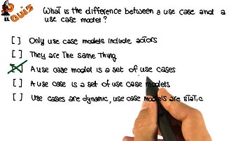 UML Quiz Solution - Georgia Tech - Software Development Process