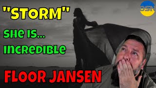 Floor Jansen - Storm (Official Music Video) |OLDSKULENERD REACTION