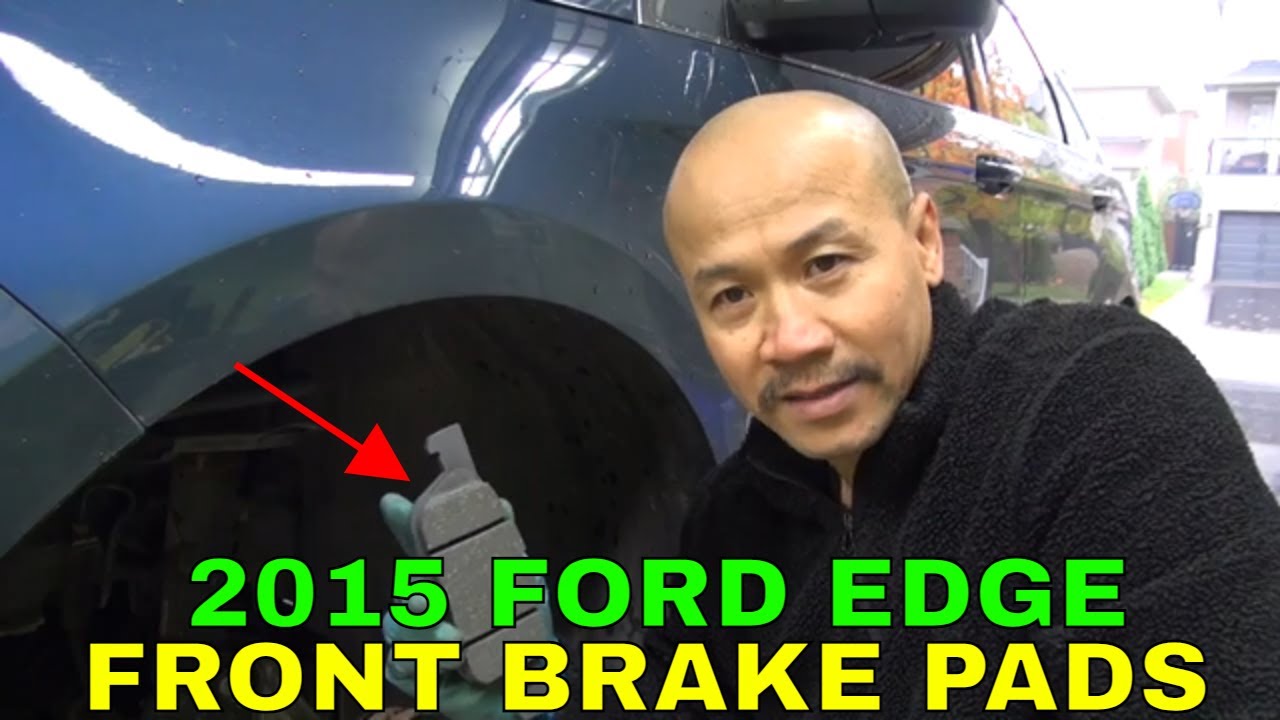 2015 Ford Edge Front Brake Pads Replacement - YouTube