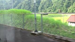 【車窓の風景】JR三江線 その23：伊賀和志駅～口羽駅 2016/08/25