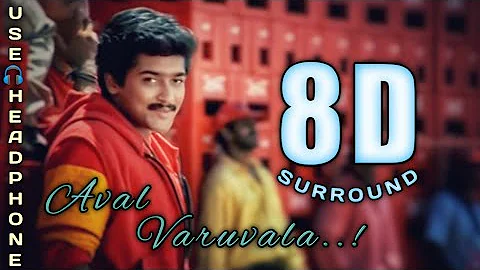 Aval Varuvala 8D Effects || Nerrukku Ner || Vijay, Suriya, Simran || Deva || Hariharan || 8DsparkZ