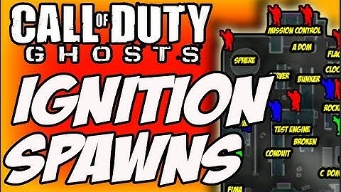 COD SPAWNS - Ignition Spawns & Callouts-Call Of Duty Ghost DLC#1 ONSLAUGHT Multiplayer Maps