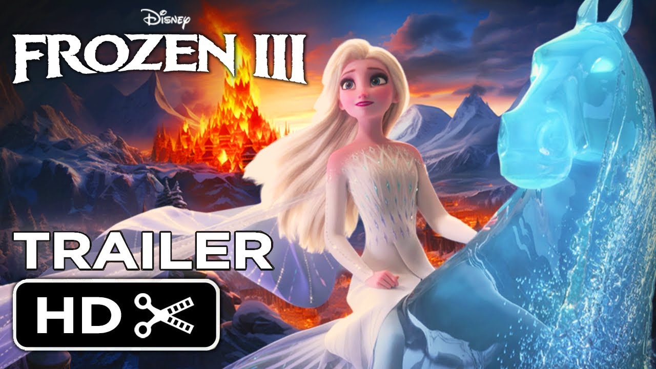 FROZEN 3 2024  Teaser Trailer  Disney Animation Concept 4K