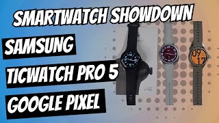 Galaxy Watch 6 Classic vs TicWatch Pro 5 vs Pixel Watch 2 - Best Android Watch!