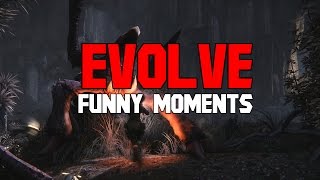 Plant traps, Getting beaten up - Evolve Funny moments